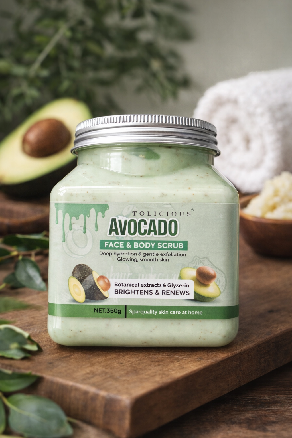 Face & Body Scrubs - Brighten, Hydrate & Renew Your Skin By Tolicious.