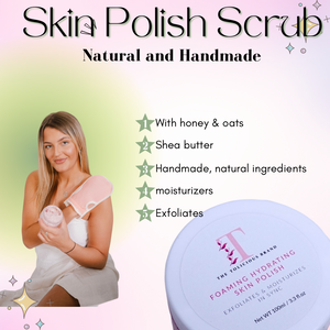 Foaming Skin Polish Scrub With Exfoliating &amp; Moisturizing Effect.