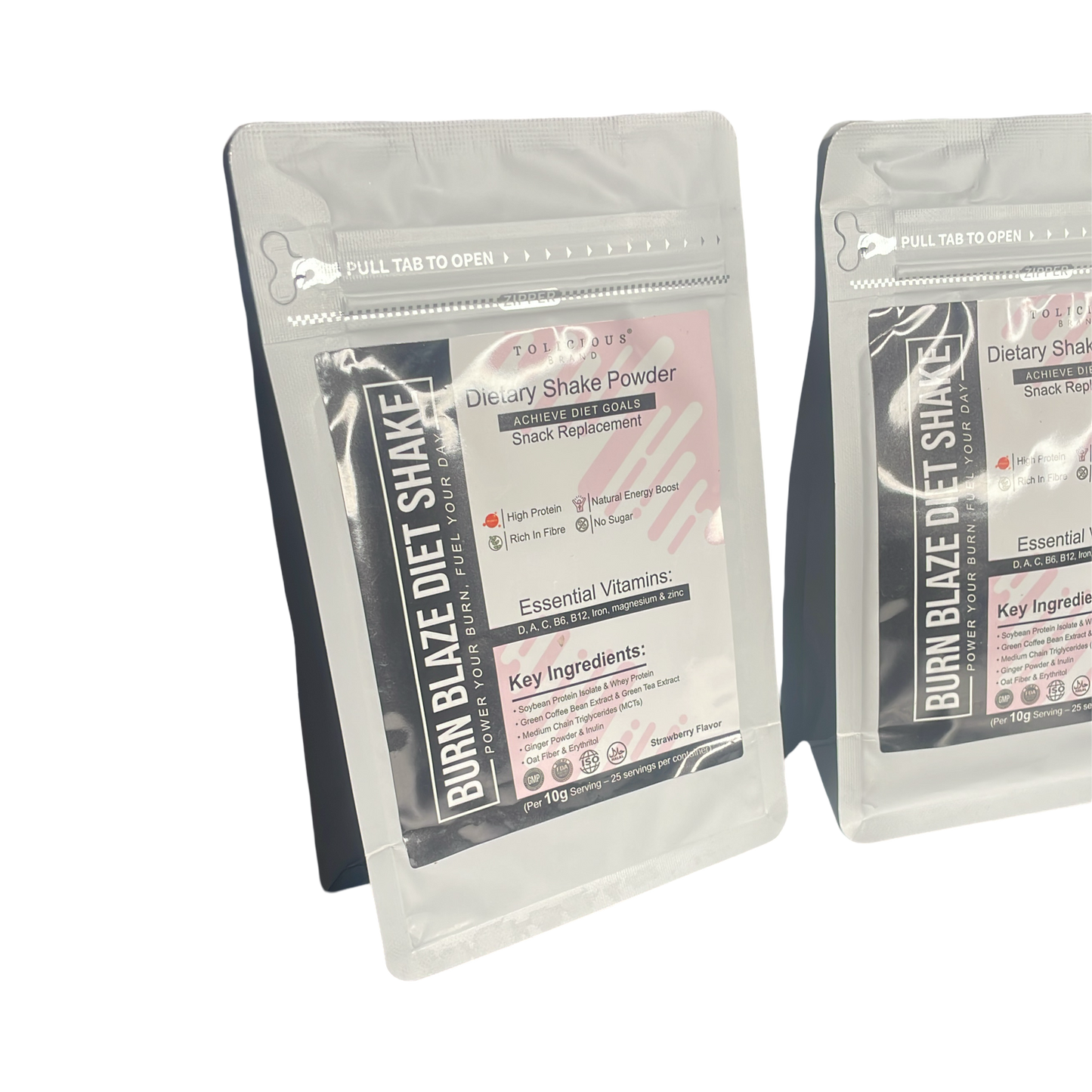 Burn Blaze Diet Shake. Vanilla. Gut Blend