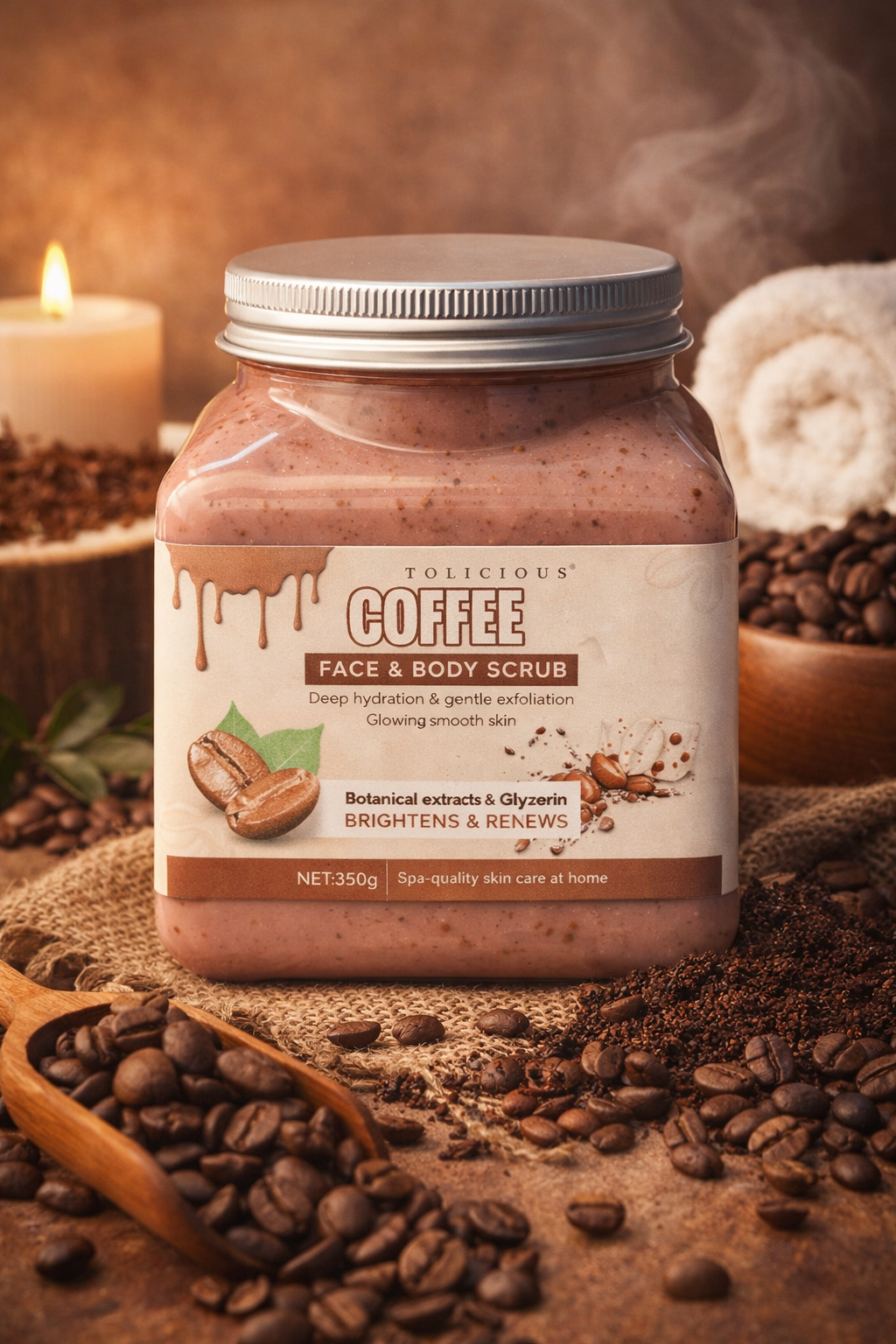 Face & Body Scrubs - Brighten, Hydrate & Renew Your Skin By Tolicious.