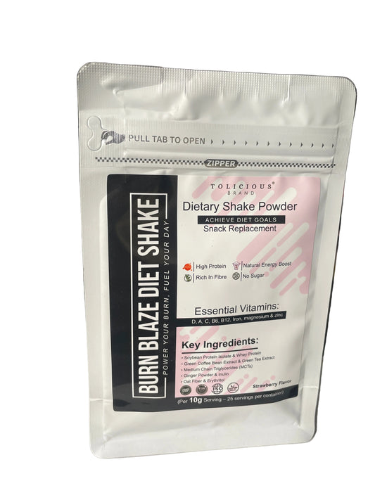 Burn Blaze Diet Shake. Vanilla. Gut Blend