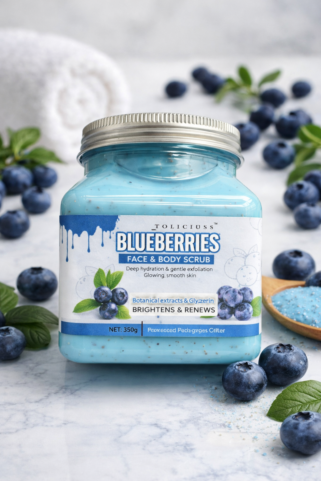 Face & Body Scrubs - Brighten, Hydrate & Renew Your Skin By Tolicious.