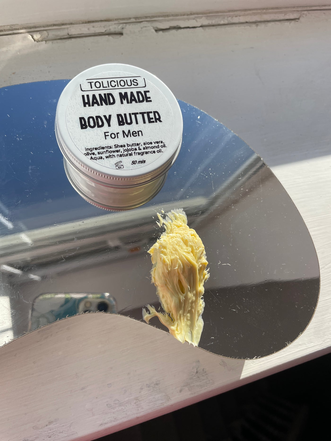 Handmade Body Butter For Men by Tolicious®️ Brand.