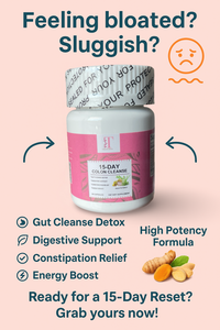 15-Day Colon Cleanse Tolicious capsules – Detox Naturally, Feel Lighter & Energized.