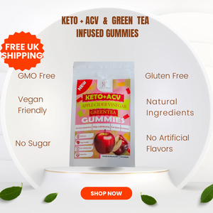 keto and acv green tea infused gummies free UK shipping